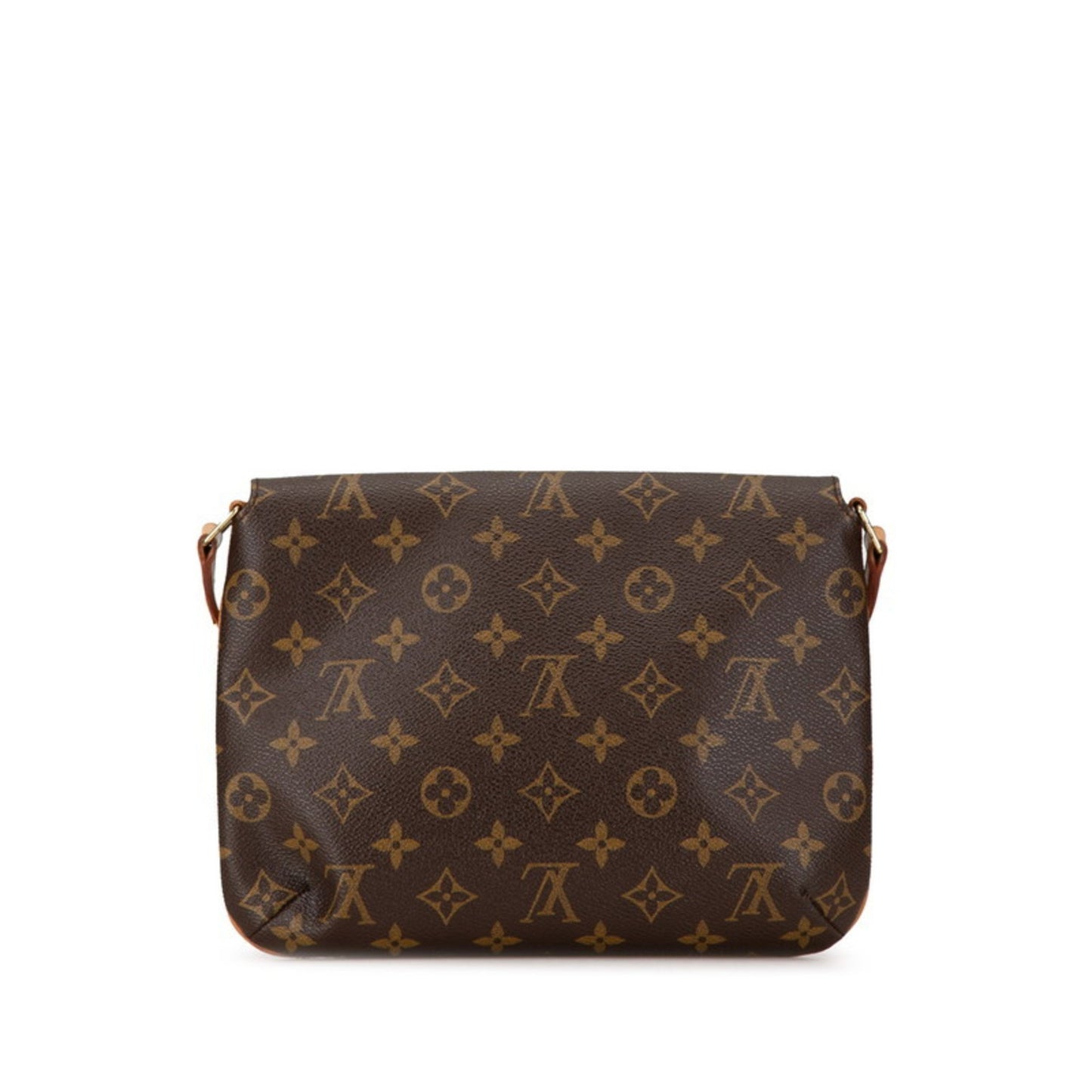 Louis Vuitton Musette Tango Brown Canvas Shoulder Bag