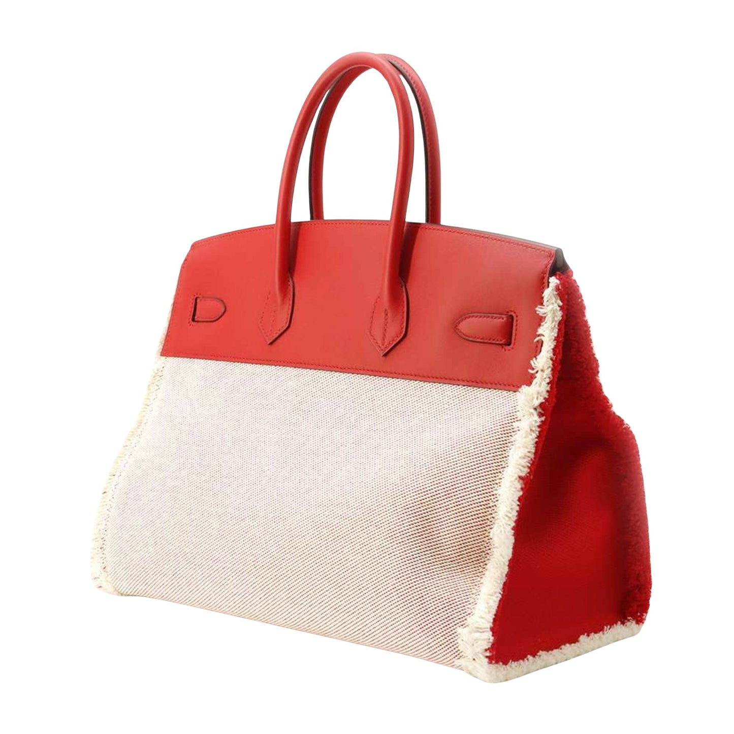 Hermès Birkin 35 Red Leather Hand Bag