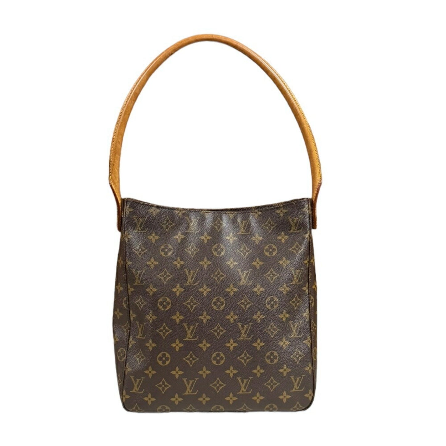 Louis Vuitton Looping Brown Canvas Shoulder Bag