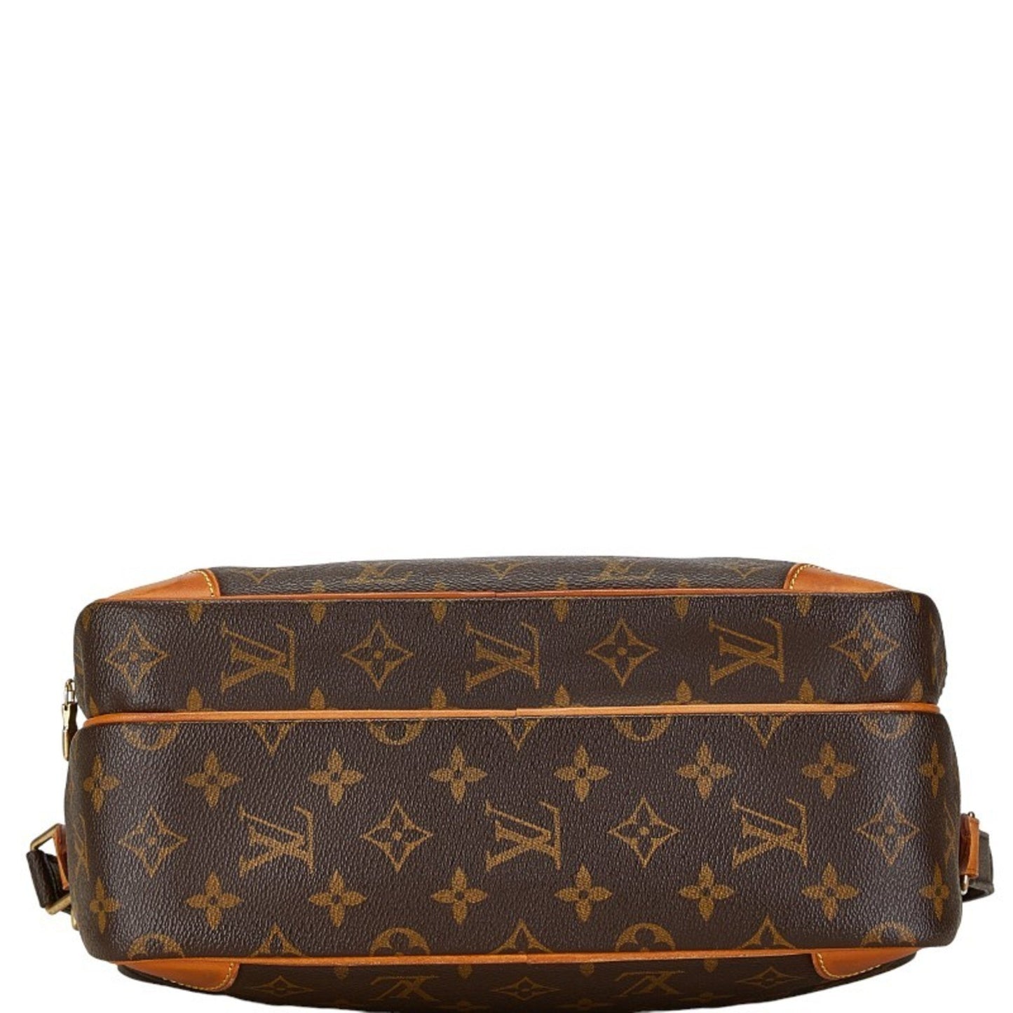 Louis Vuitton Nile Brown Canvas Shoulder Bag