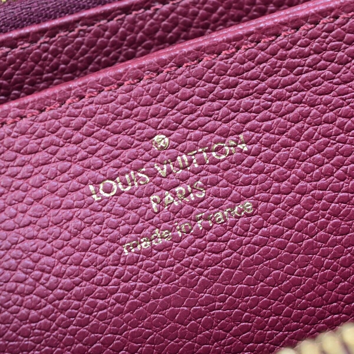 Louis Vuitton Zippy wallet Burgundy Leather Wallet Accessories