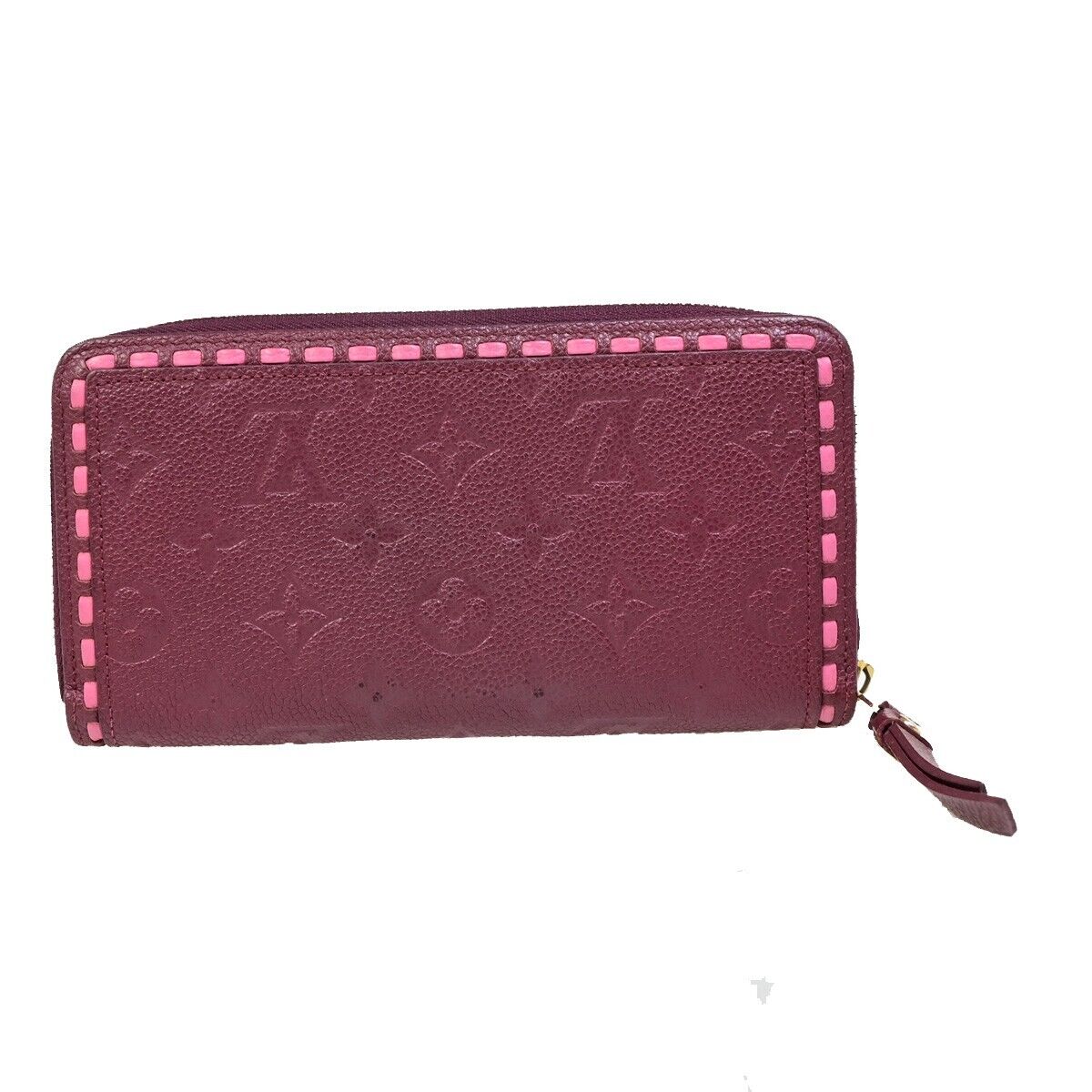 Louis Vuitton Zippy wallet Burgundy Leather Wallet Accessories