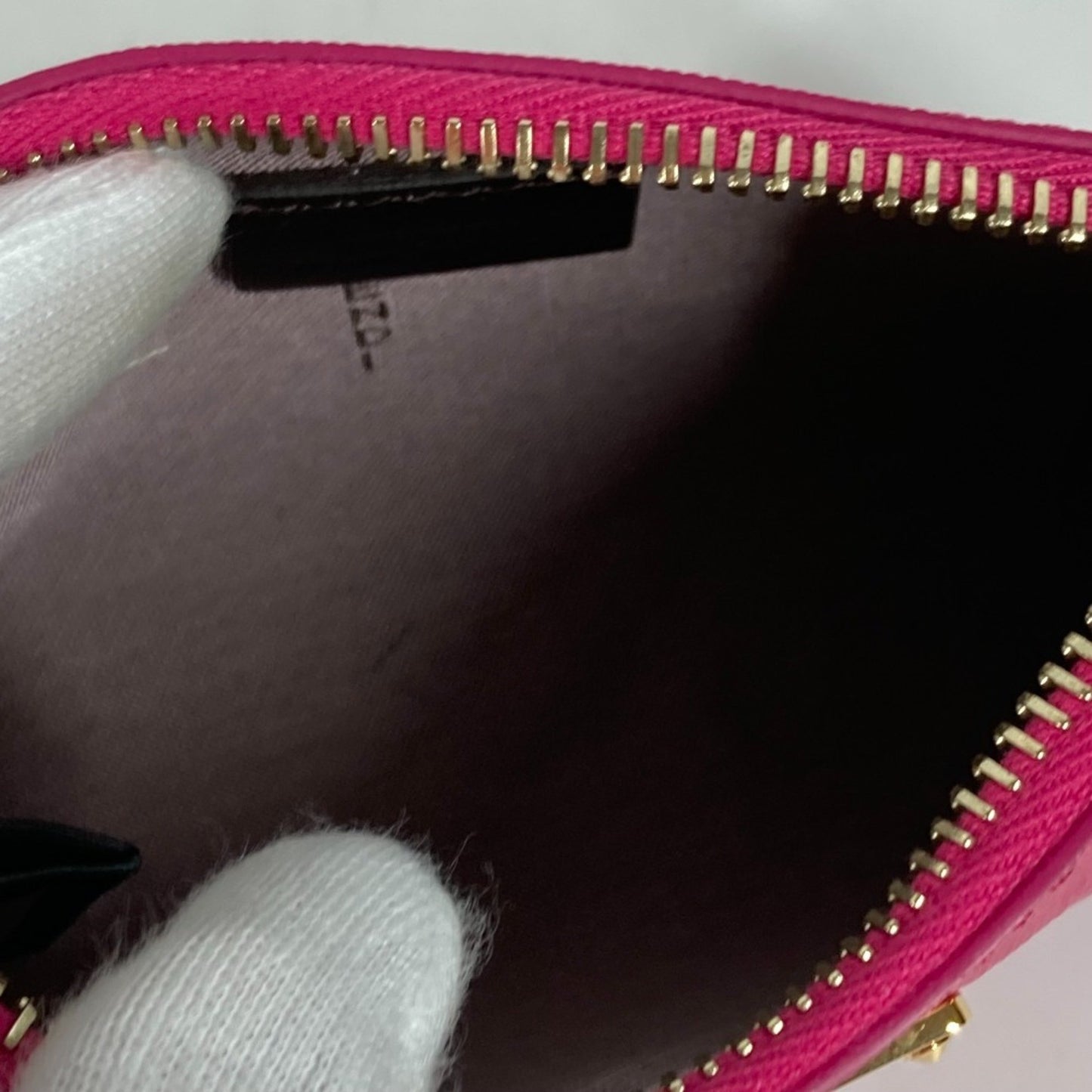 Fendi -- Pink Leather Clutch Bag