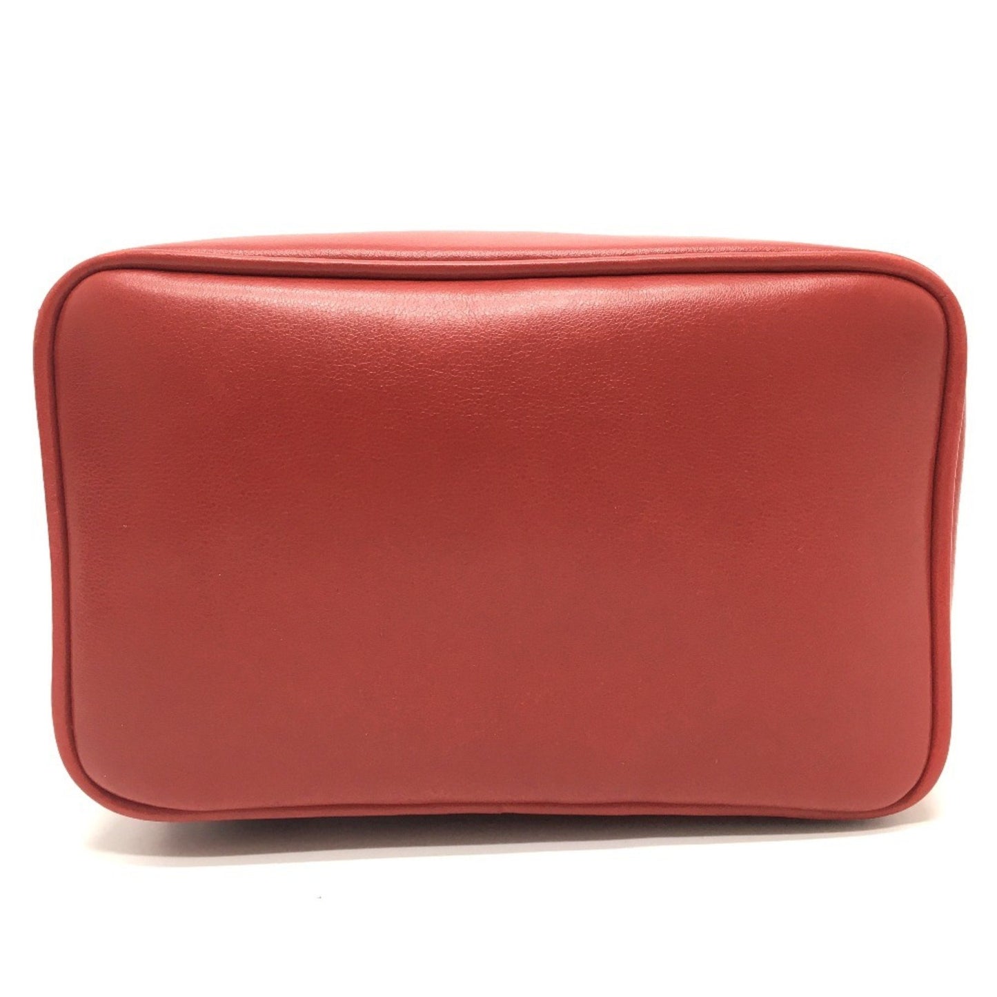 Gucci Vanity Red Leather Clutch Bag