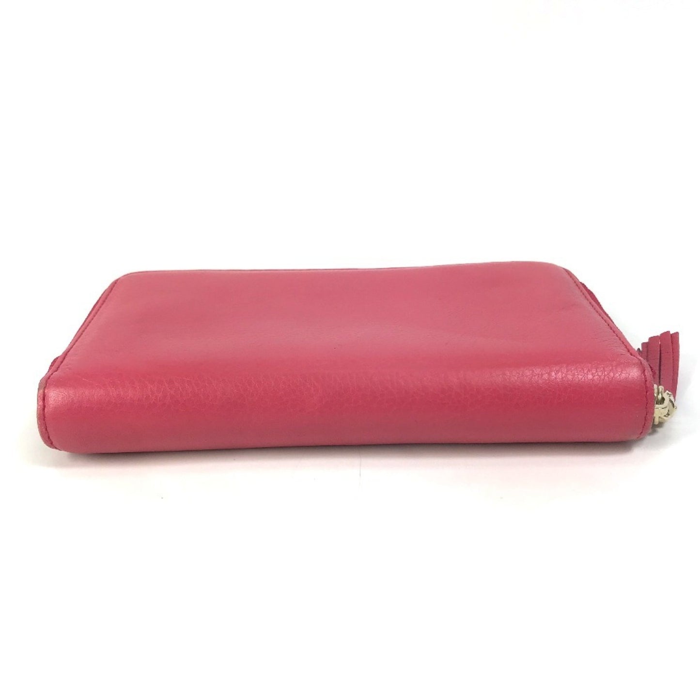 Gucci Zip around Pink Leather Wallet Accessories