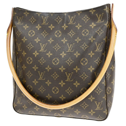 Louis Vuitton Looping GM Brown Canvas Shoulder Bag