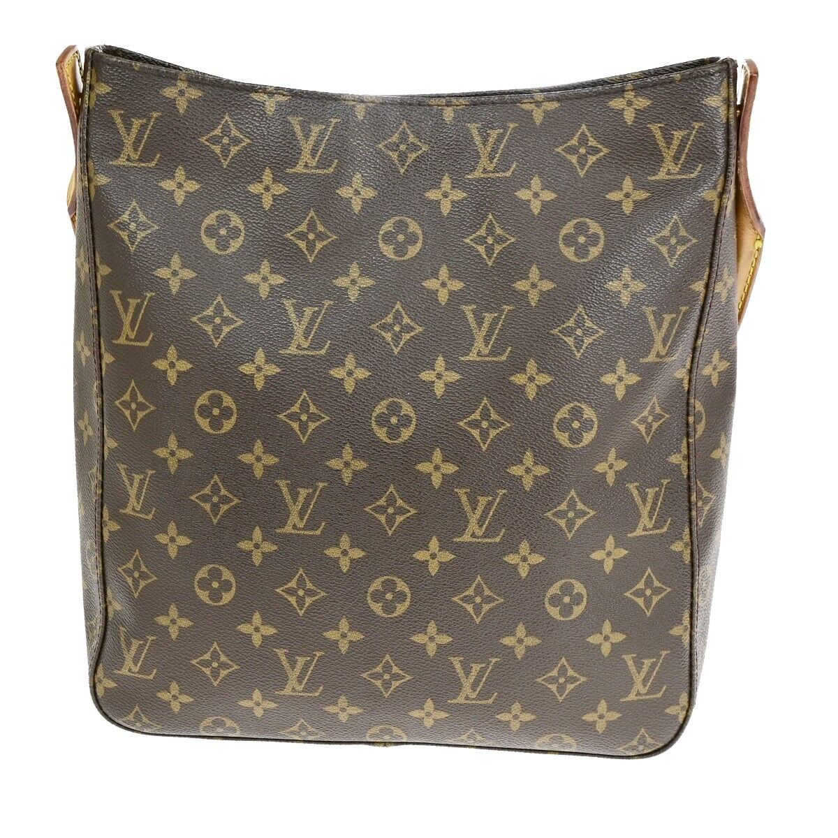 Louis Vuitton Looping GM Brown Canvas Shoulder Bag