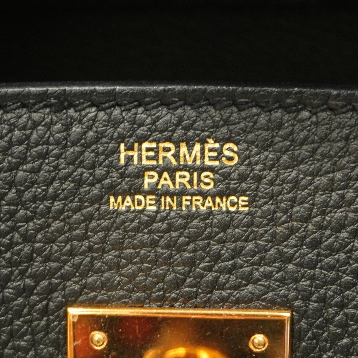 Hermès Birkin 30 Black Leather Hand Bag