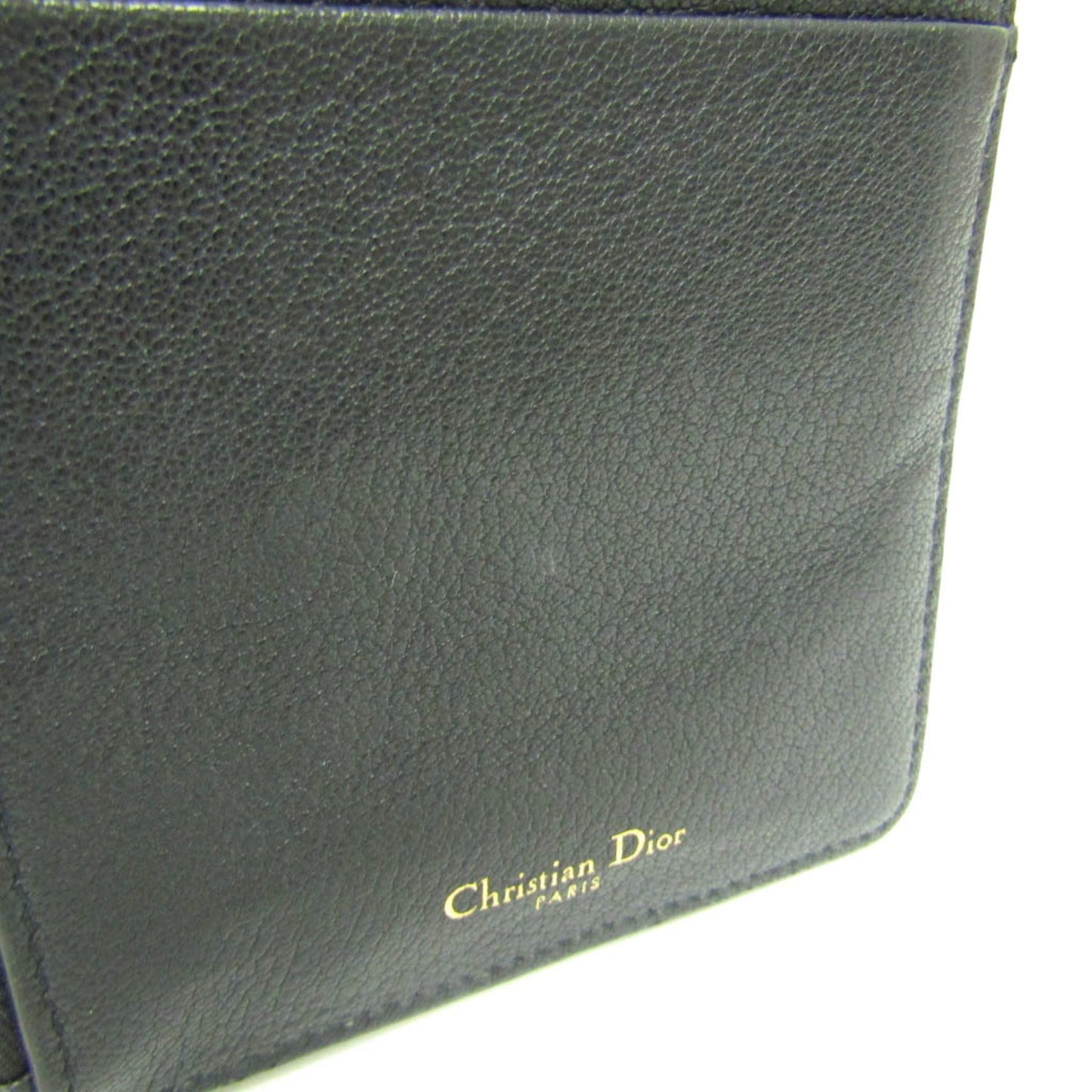 Dior Saddle Black Leather Wallet Accessories