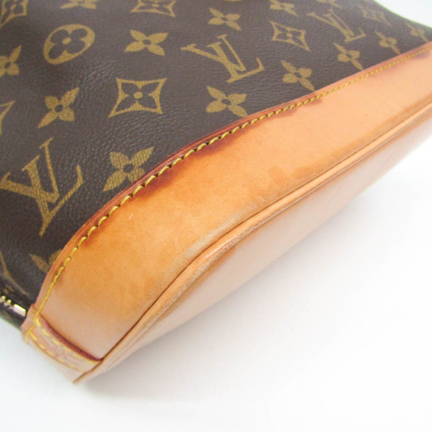 Louis Vuitton Alma Brown Canvas Hand Bag