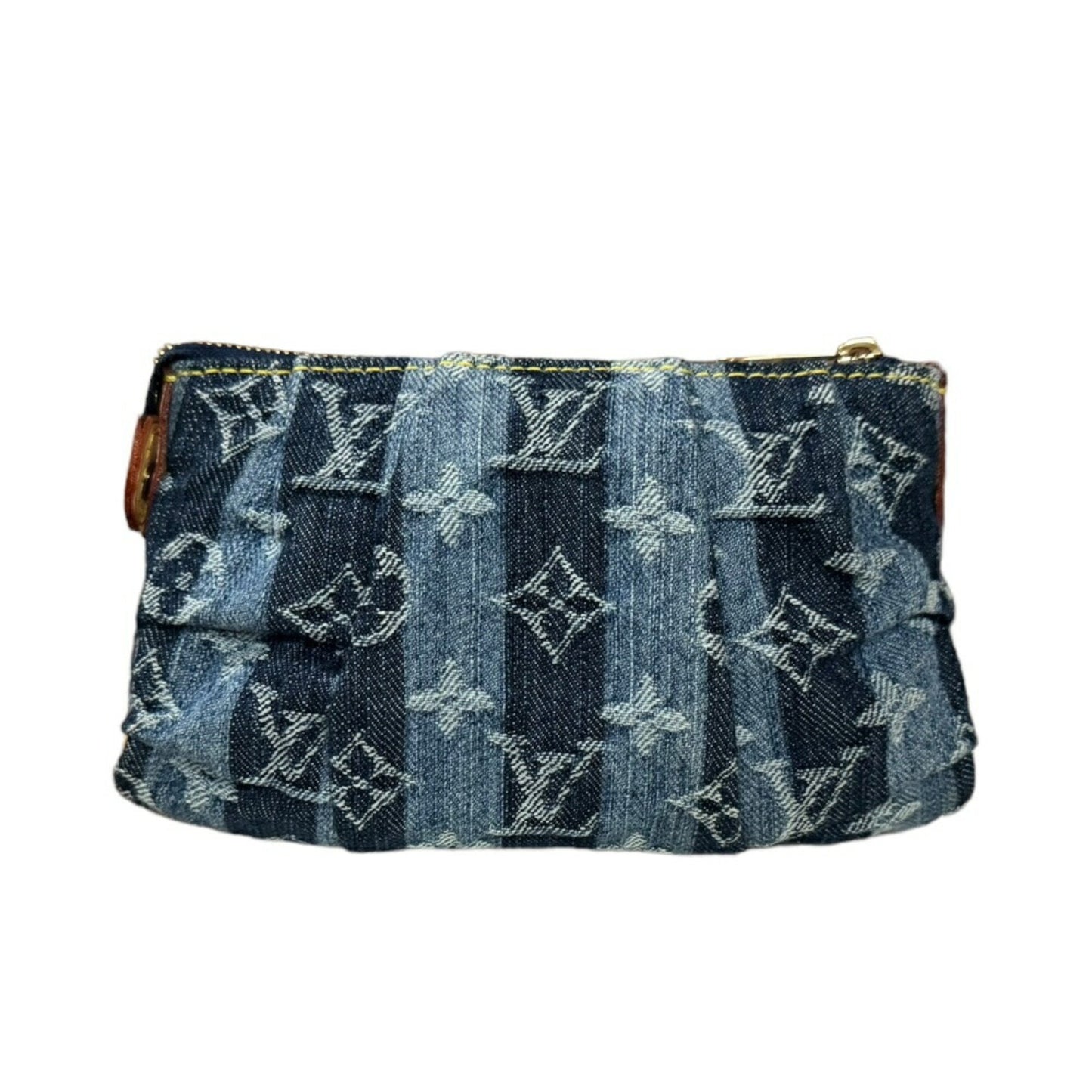 Louis Vuitton Ray Blue Denim - Jeans Clutch Bag