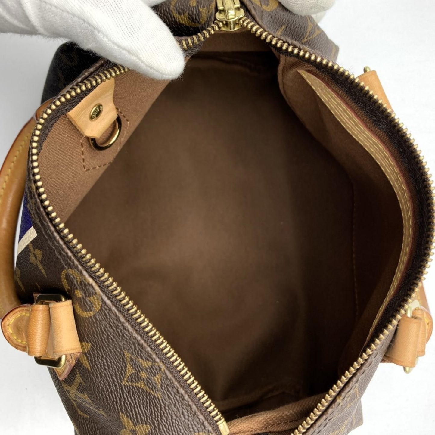 Louis Vuitton Speedy 25 Brown Canvas Hand Bag