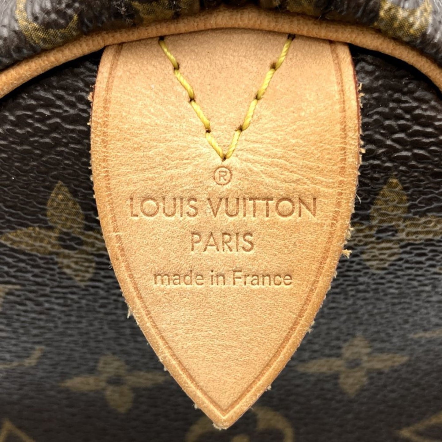 Louis Vuitton Speedy 25 Brown Canvas Hand Bag