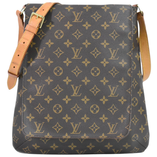 Louis Vuitton Musette Salsa Brown Canvas Shoulder Bag