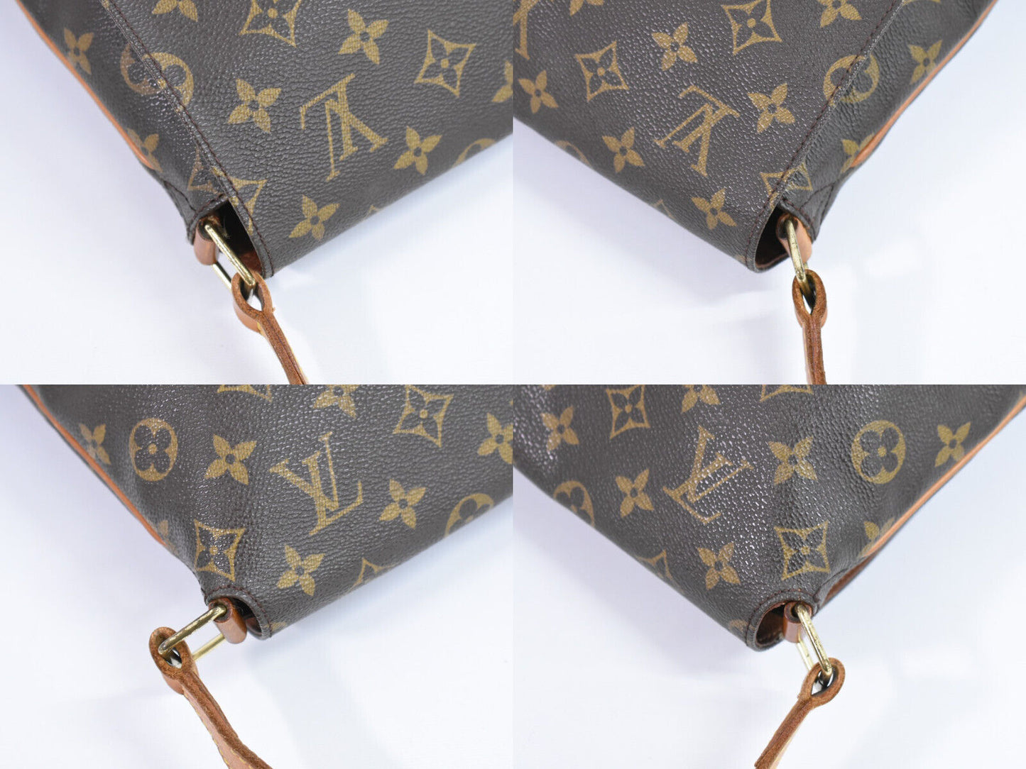 Louis Vuitton Musette Salsa Brown Canvas Shoulder Bag