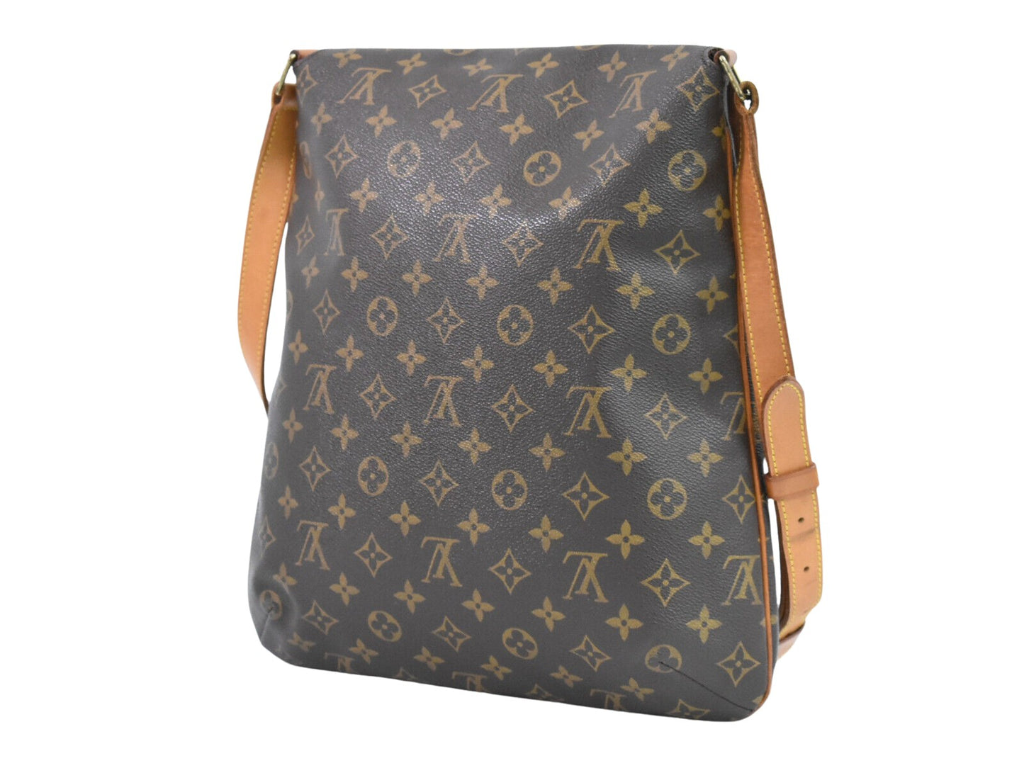 Louis Vuitton Musette Salsa Brown Canvas Shoulder Bag