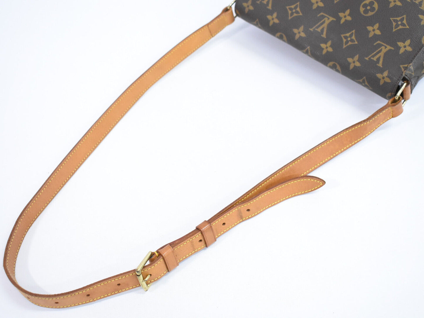 Louis Vuitton Musette Salsa Brown Canvas Shoulder Bag