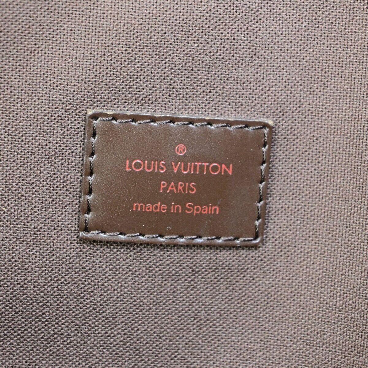 Louis Vuitton Beaubourg Brown Canvas Hand Bag