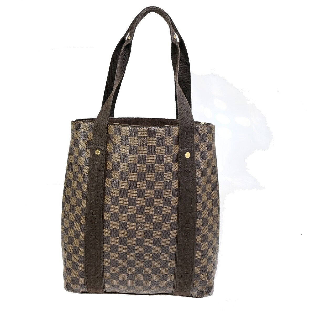 Louis Vuitton Beaubourg Brown Canvas Hand Bag