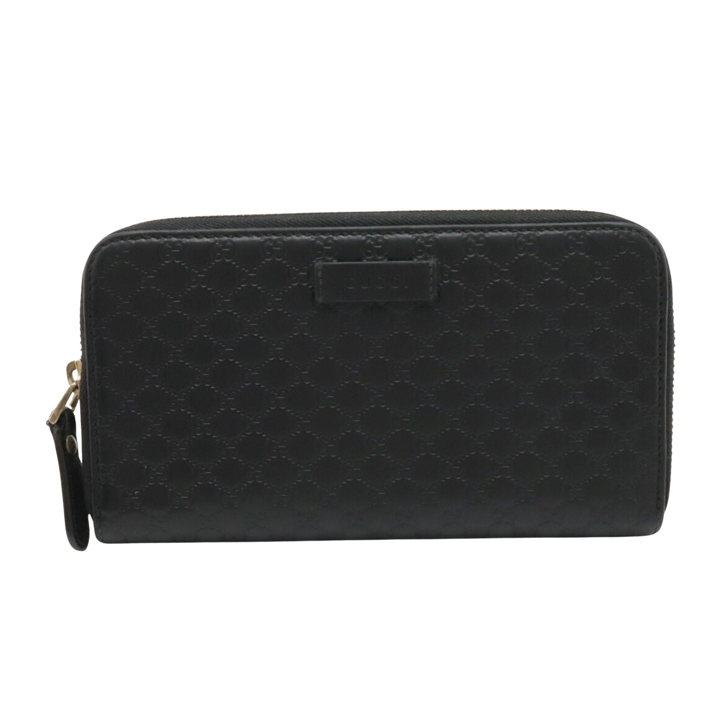 Gucci Guccissima Black Leather Wallet Accessories