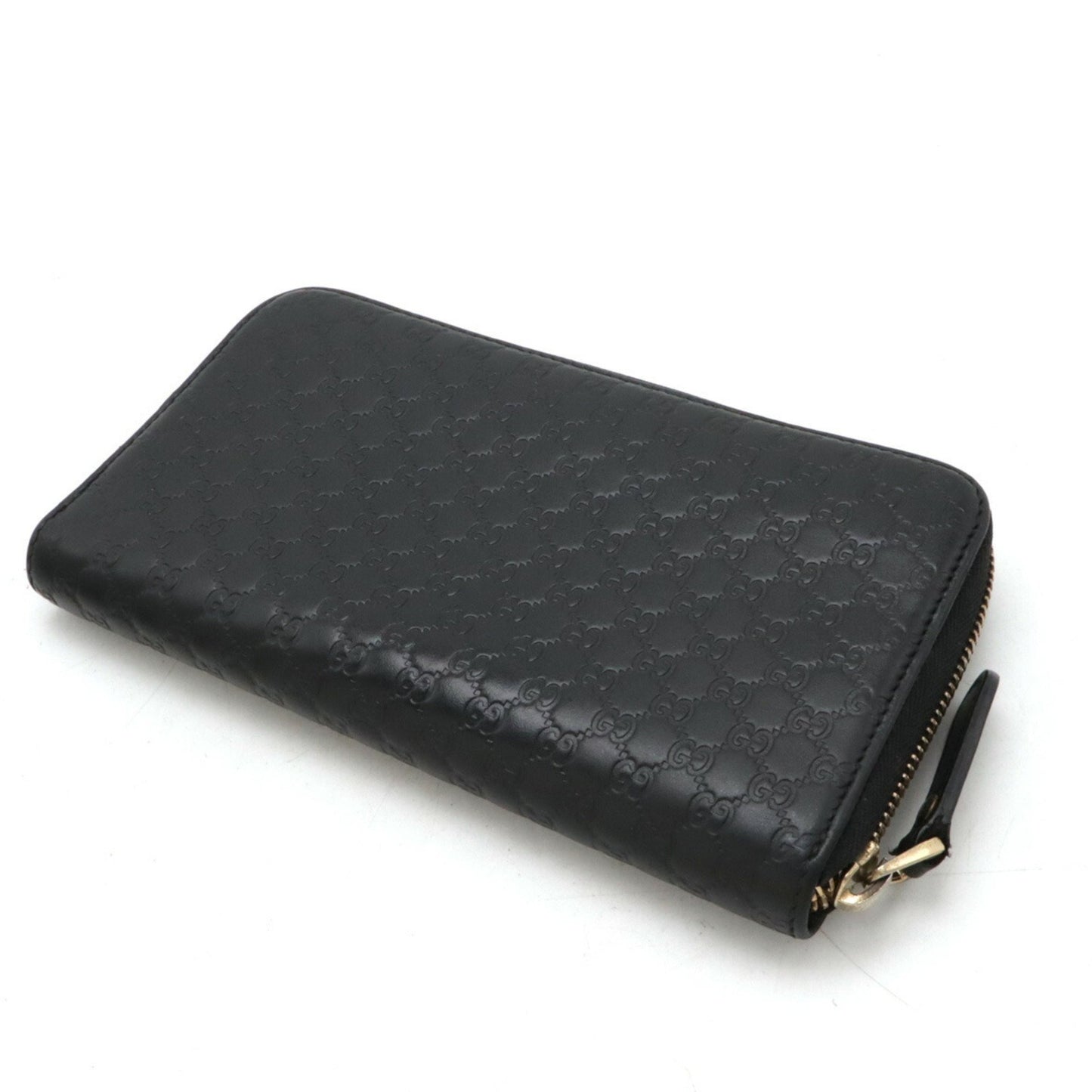 Gucci Guccissima Black Leather Wallet Accessories