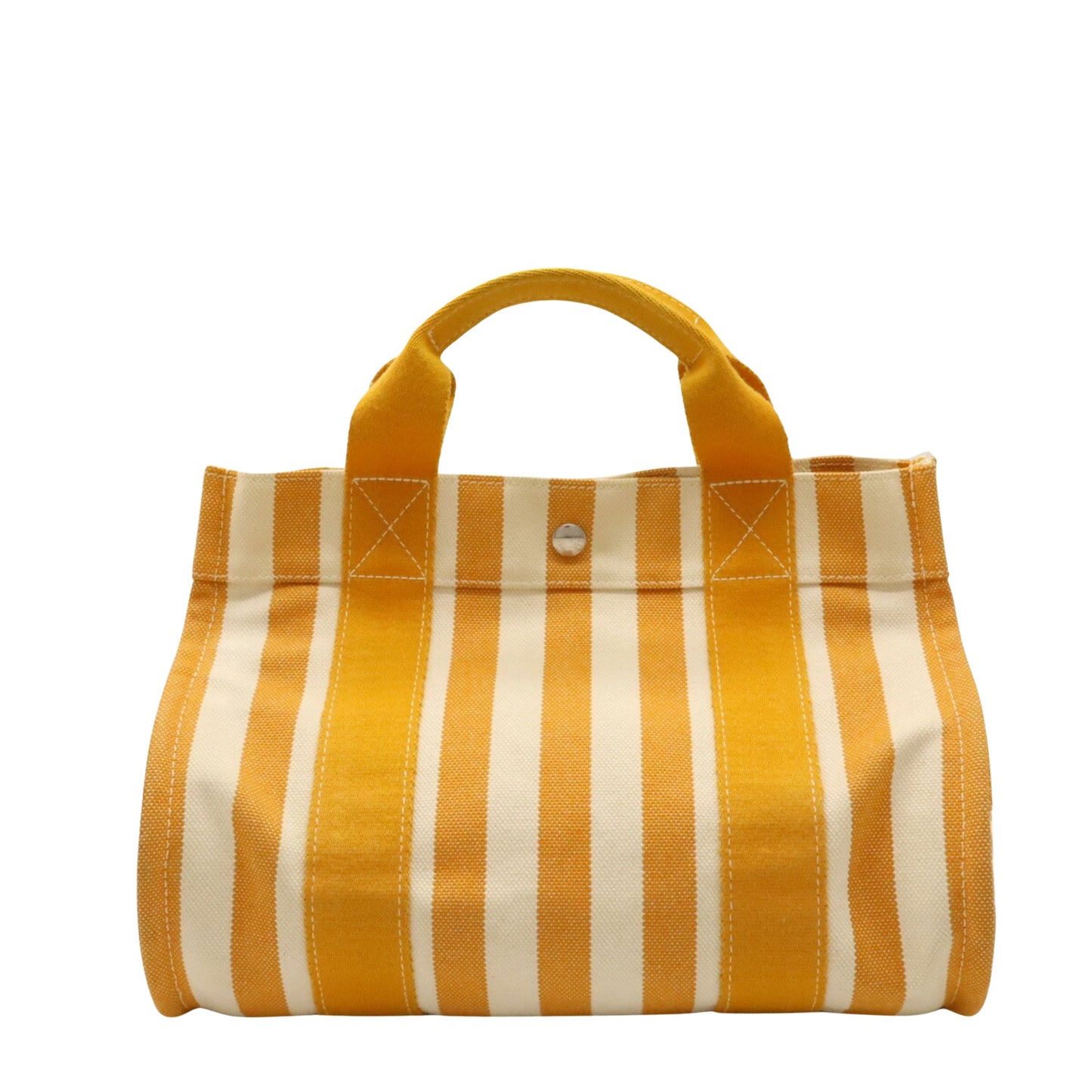 Hermès Cannes Multicolour Canvas Tote Bag