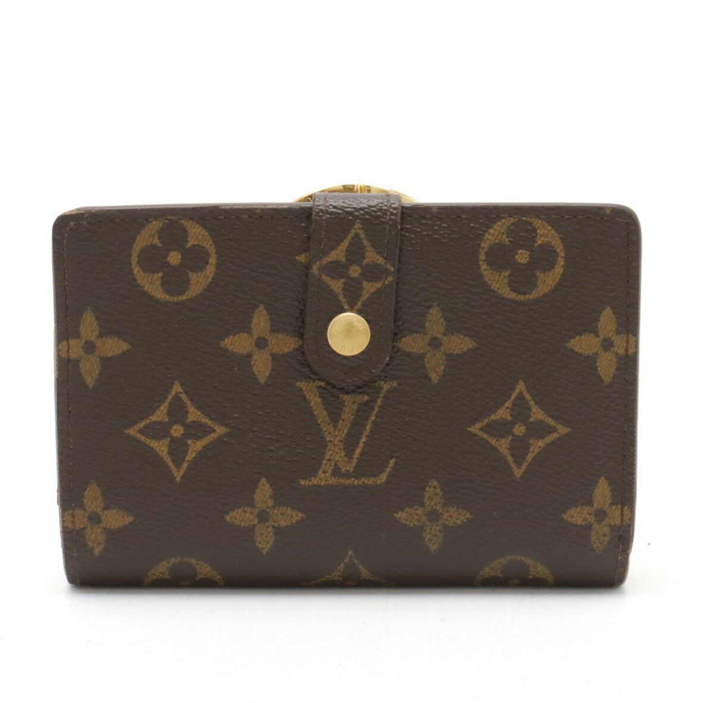 Louis Vuitton Viennois Brown Canvas Wallet Accessories