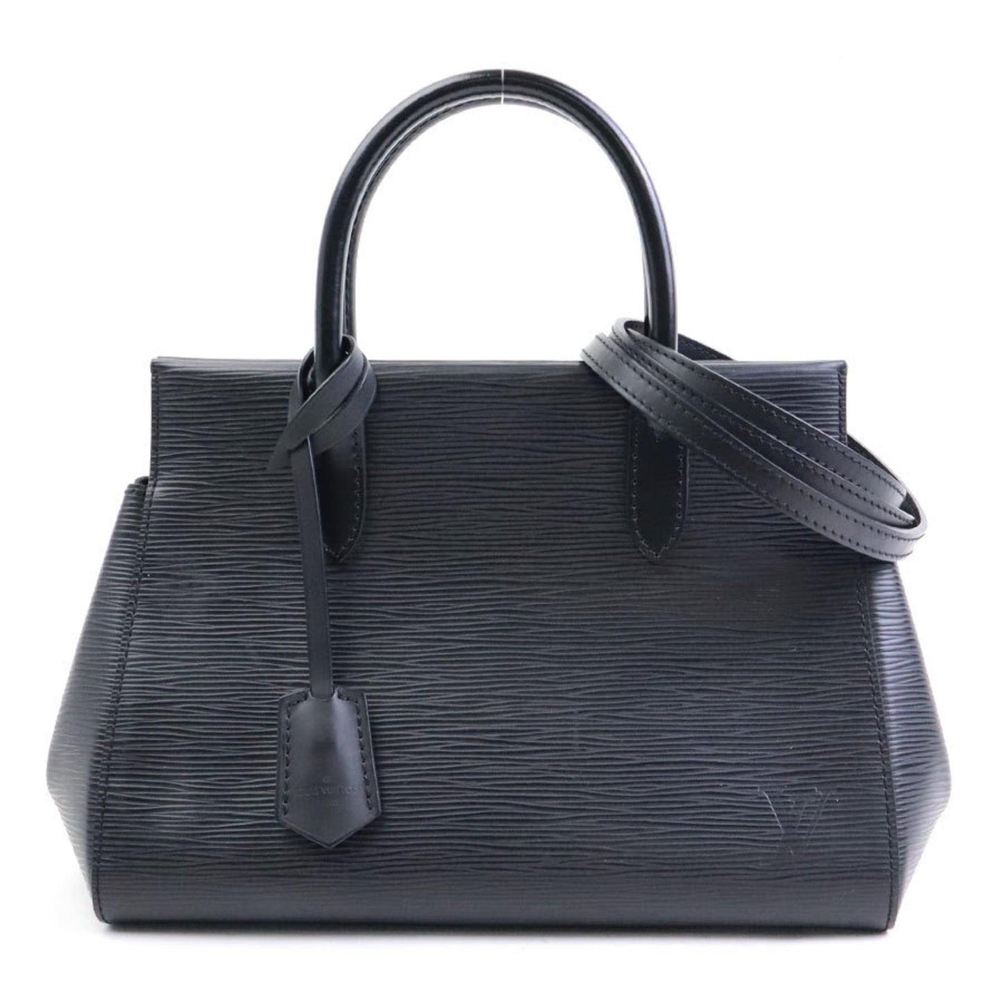 Louis Vuitton Marly Black Leather Hand Bag