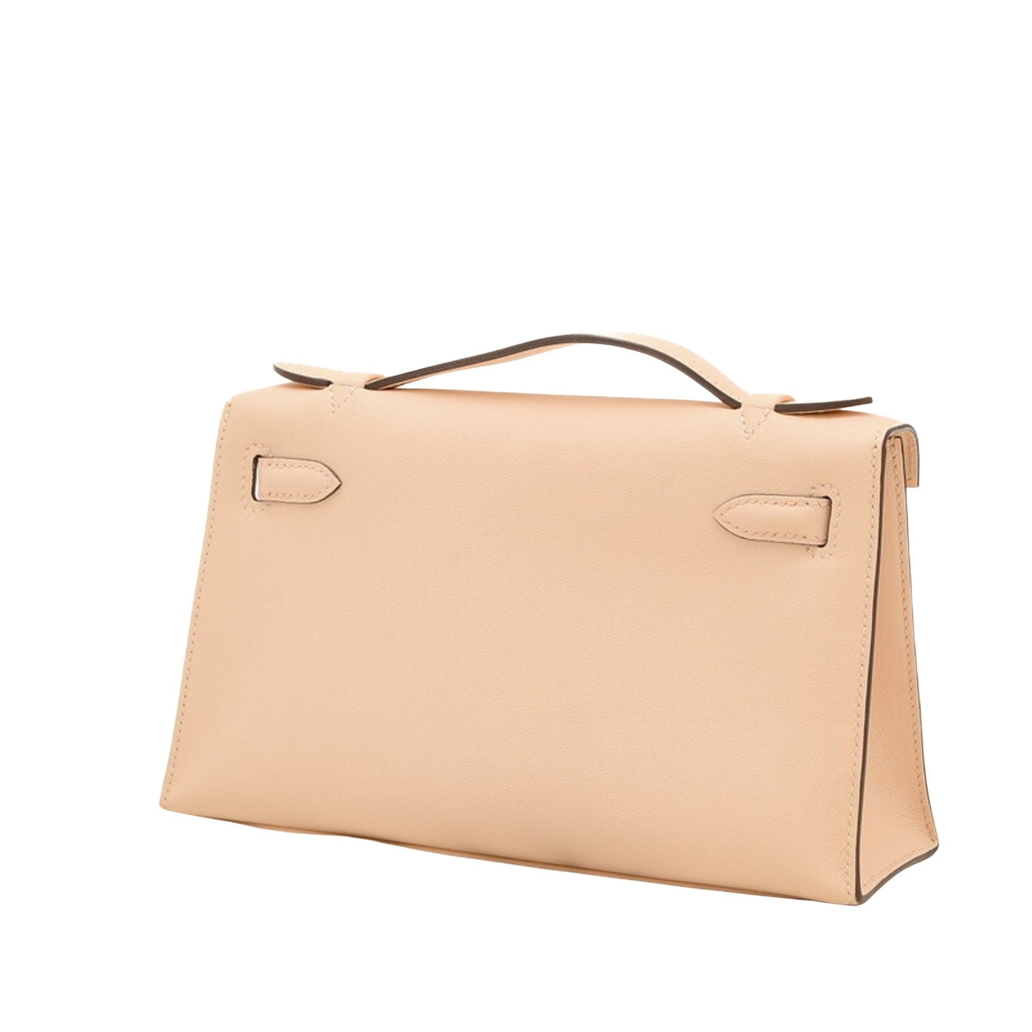 Hermès Kelly Beige Leather Shoulder Bag