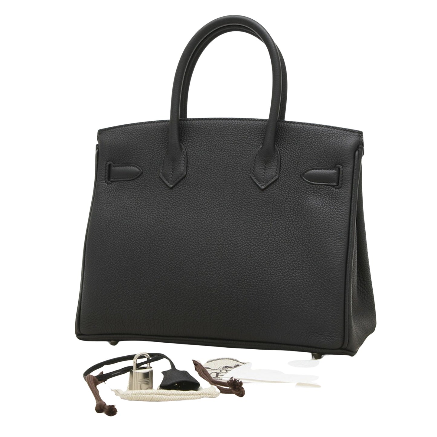 Hermès Birkin Black Leather Hand Bag