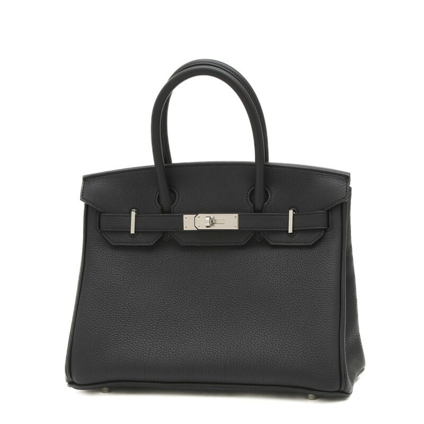 Hermès Birkin Black Leather Hand Bag