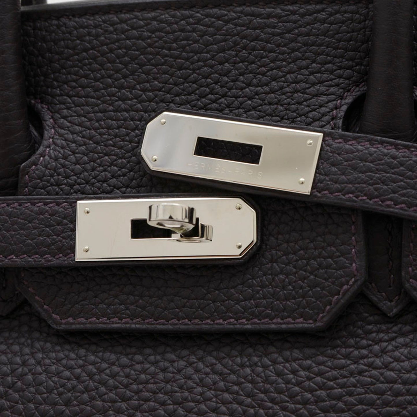 Hermès Birkin 30 Black Leather Hand Bag