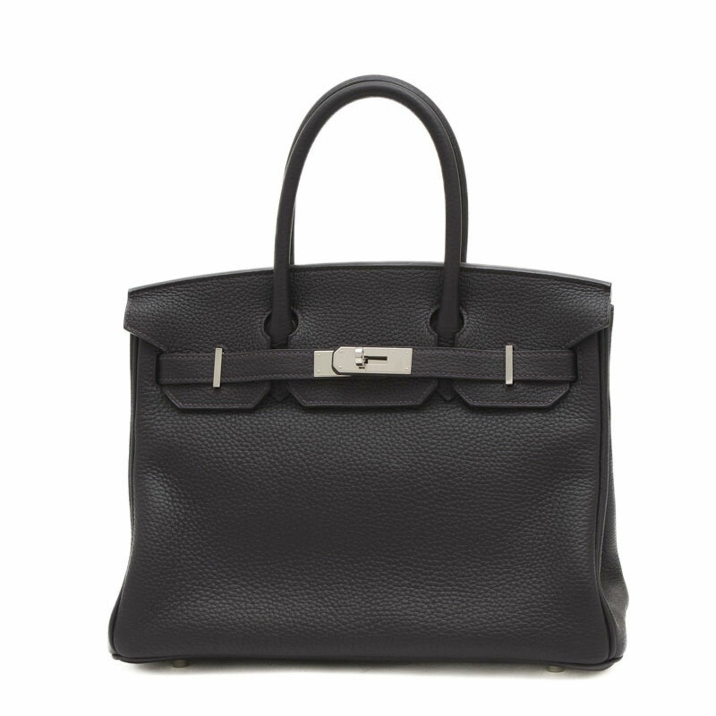 Hermès Birkin 30 Black Leather Hand Bag