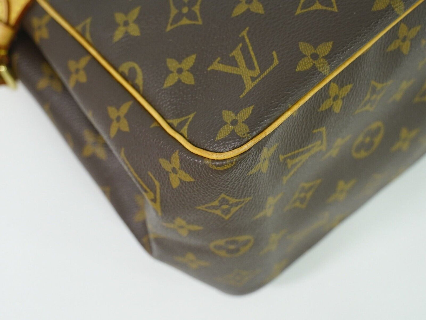 Louis Vuitton Batignolles Brown Canvas Tote Bag