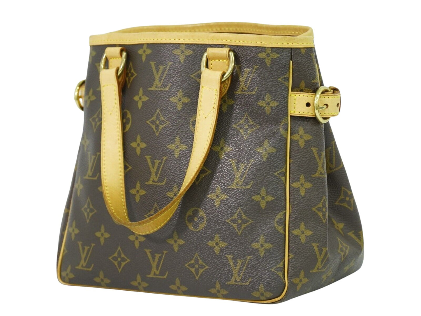 Louis Vuitton Batignolles Brown Canvas Tote Bag