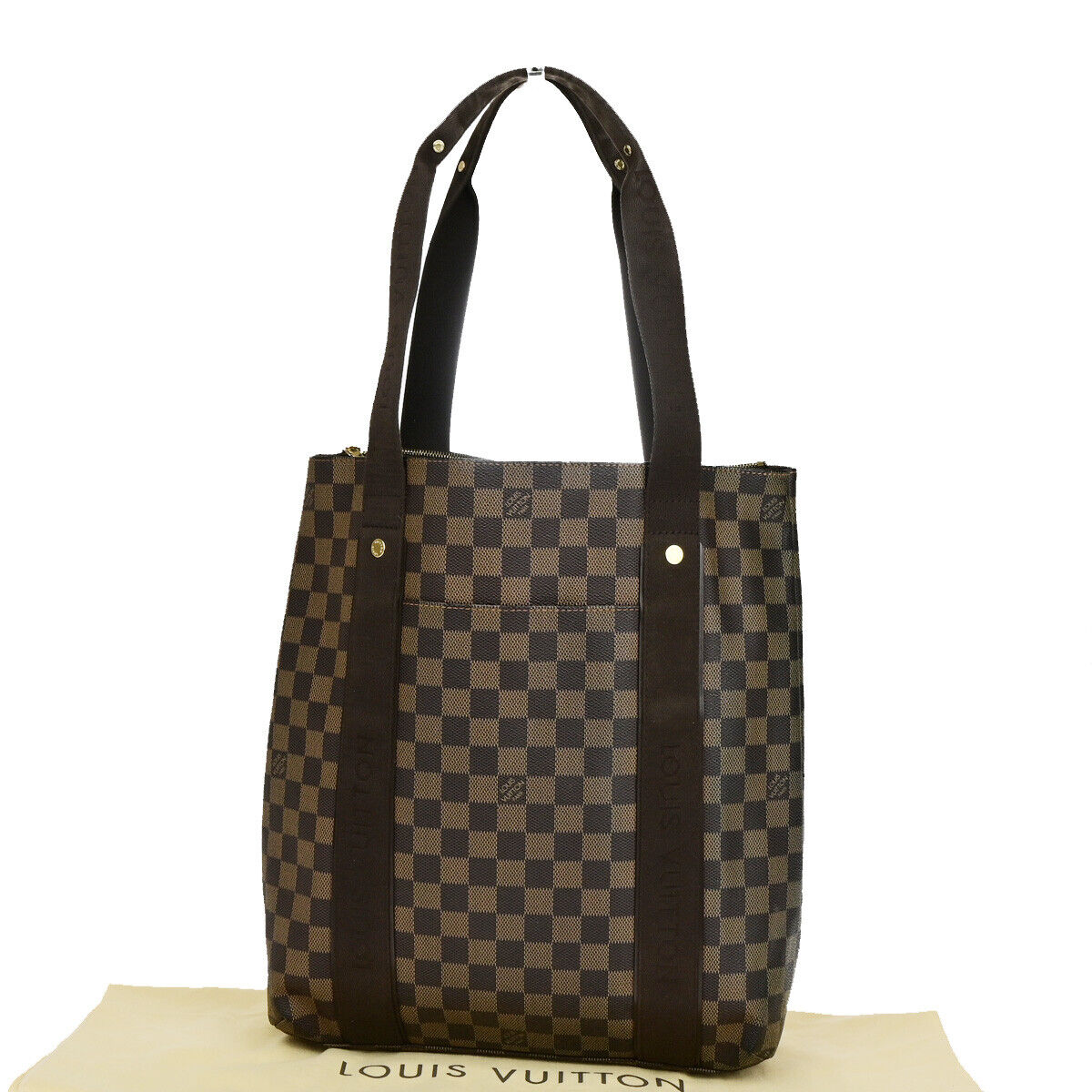 Louis Vuitton Beaubourg Brown Canvas Shoulder Bag