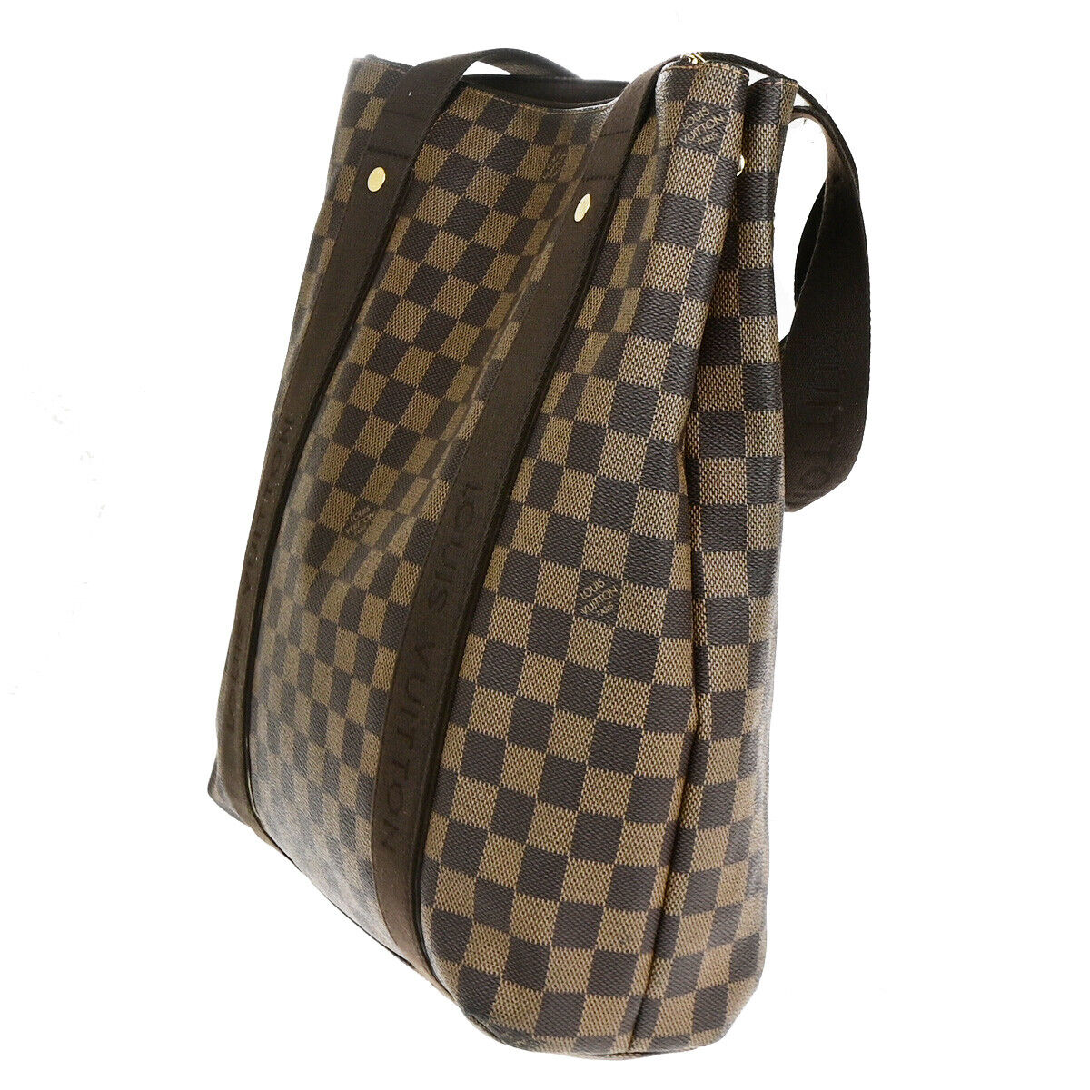 Louis Vuitton Beaubourg Brown Canvas Shoulder Bag