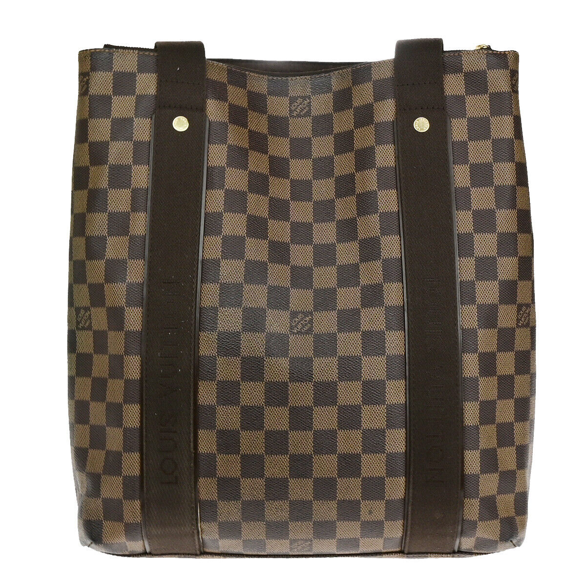 Louis Vuitton Beaubourg Brown Canvas Shoulder Bag