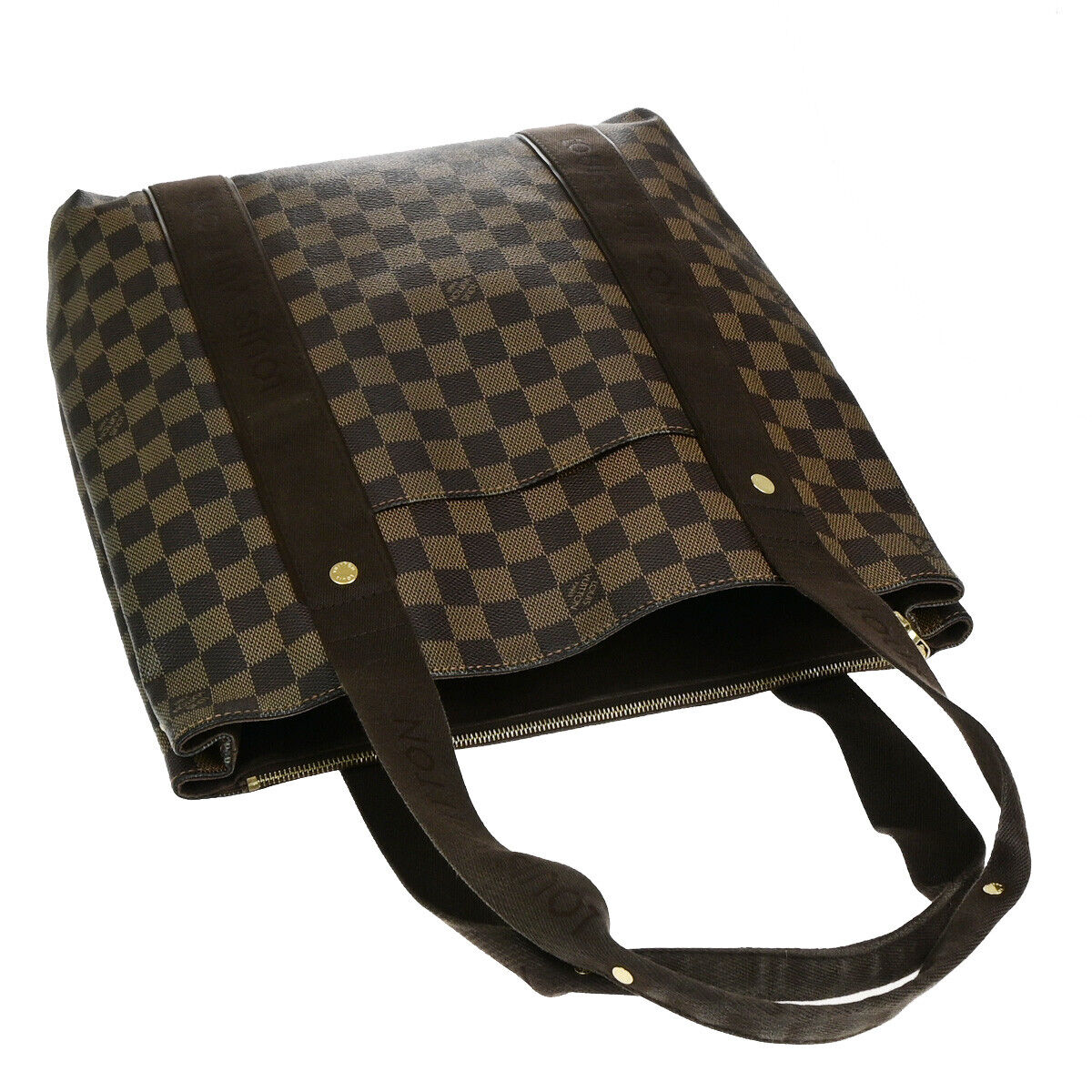 Louis Vuitton Beaubourg Brown Canvas Shoulder Bag