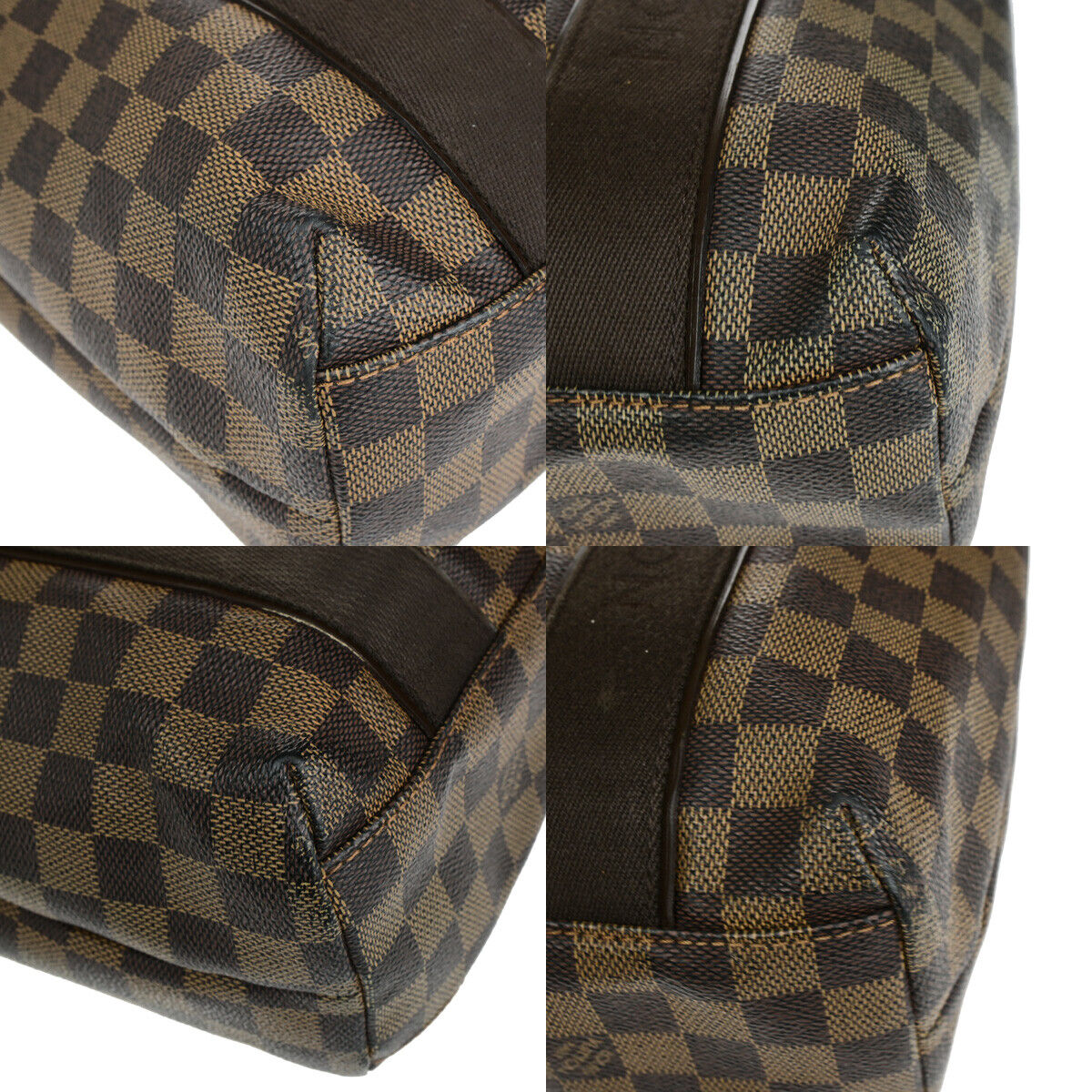 Louis Vuitton Beaubourg Brown Canvas Shoulder Bag