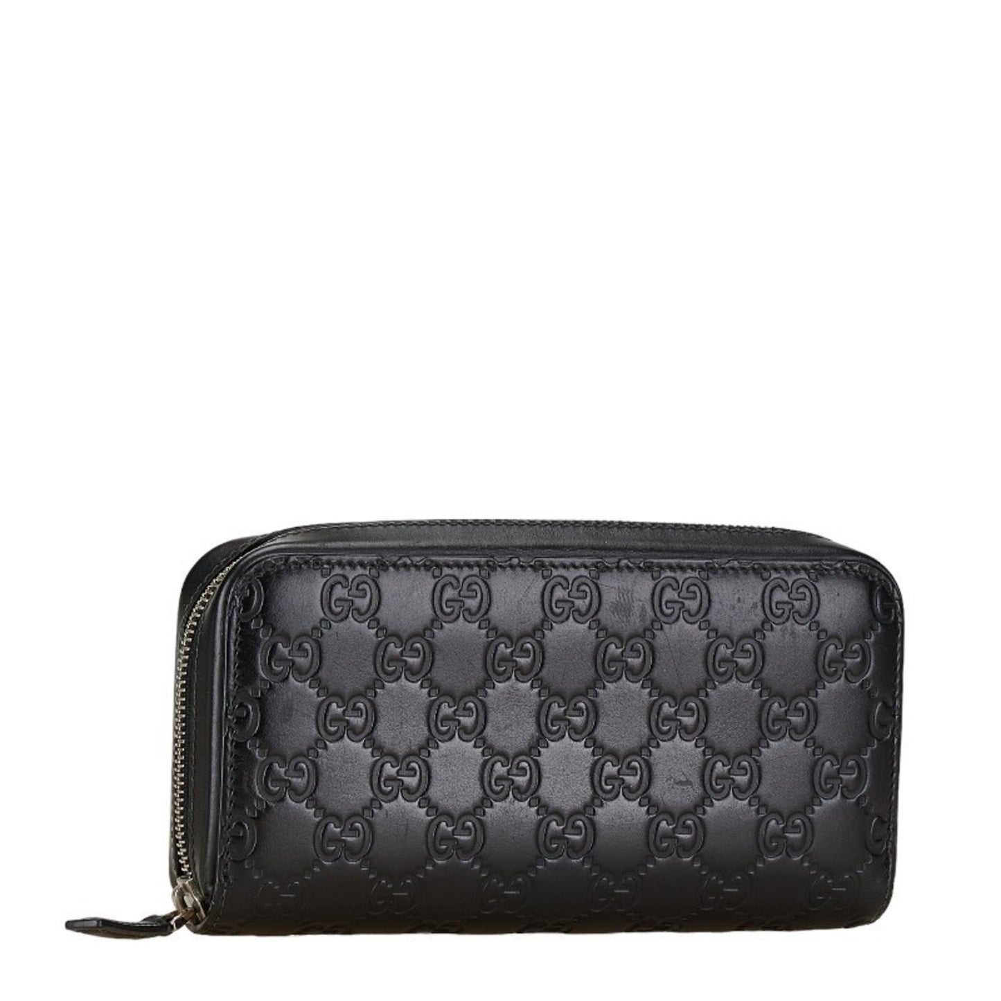 Gucci Micro guccissima Black Leather Wallet Accessories