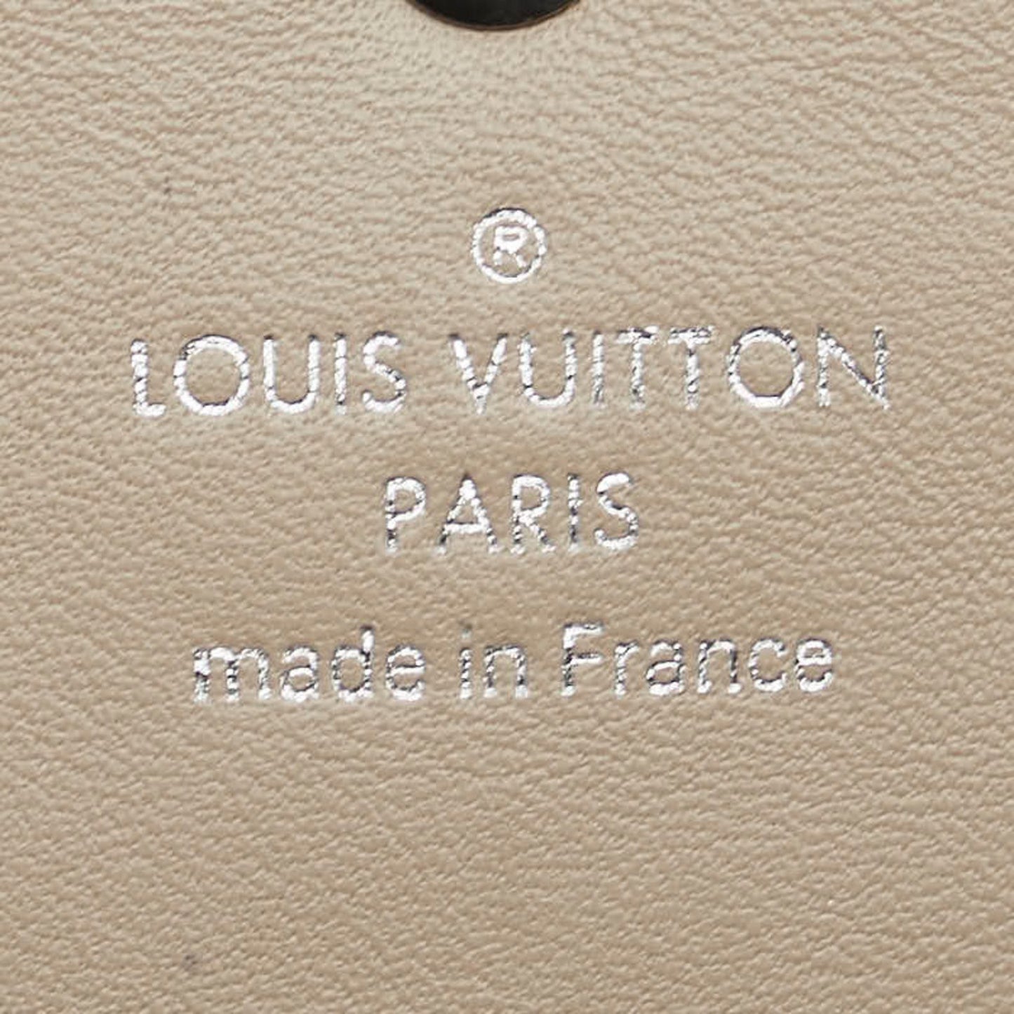 Louis Vuitton Iris Beige Leather Wallet Accessories