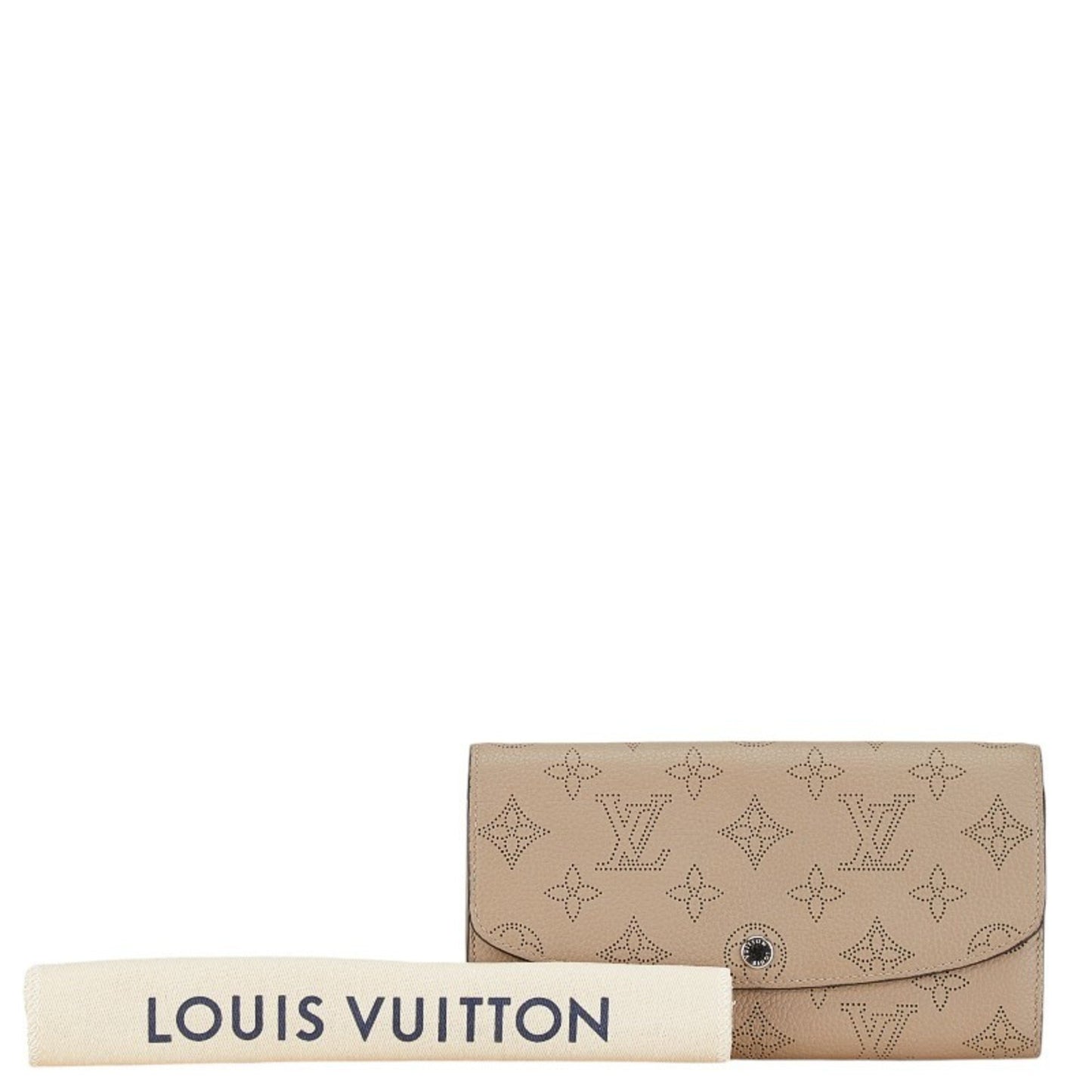 Louis Vuitton Iris Beige Leather Wallet Accessories