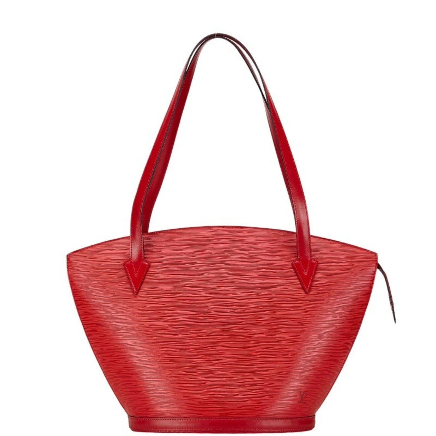 Louis Vuitton Saint Jacques Red Leather Shoulder Bag