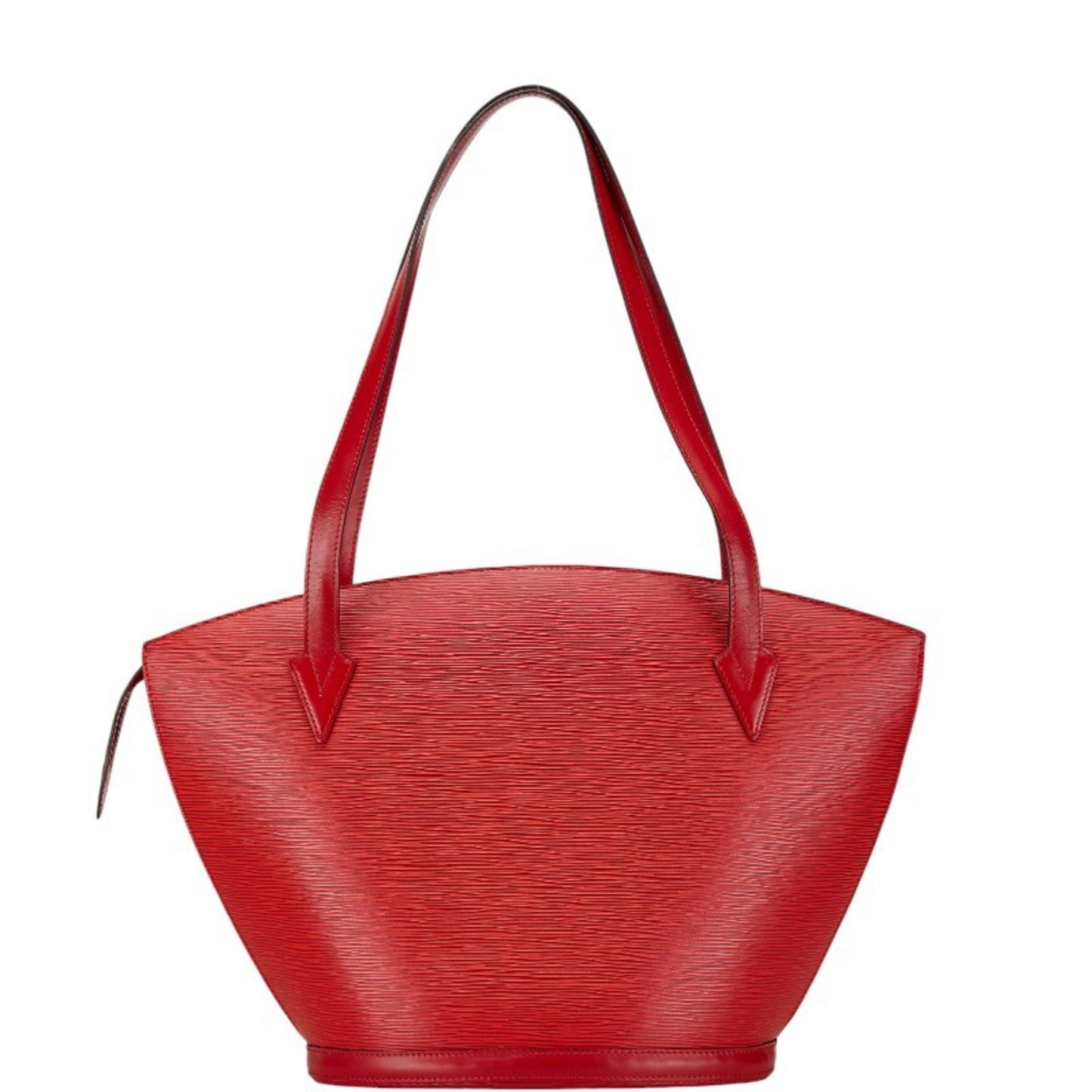 Louis Vuitton Saint Jacques Red Leather Shoulder Bag