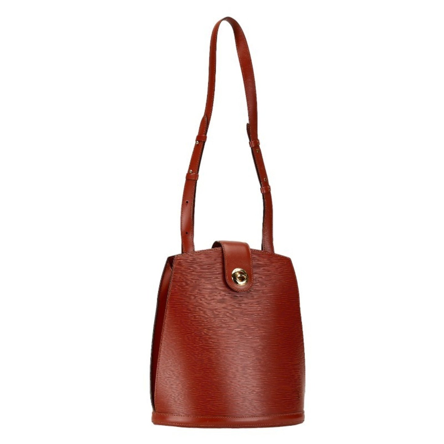 Louis Vuitton Cluny Brown Leather Shoulder Bag