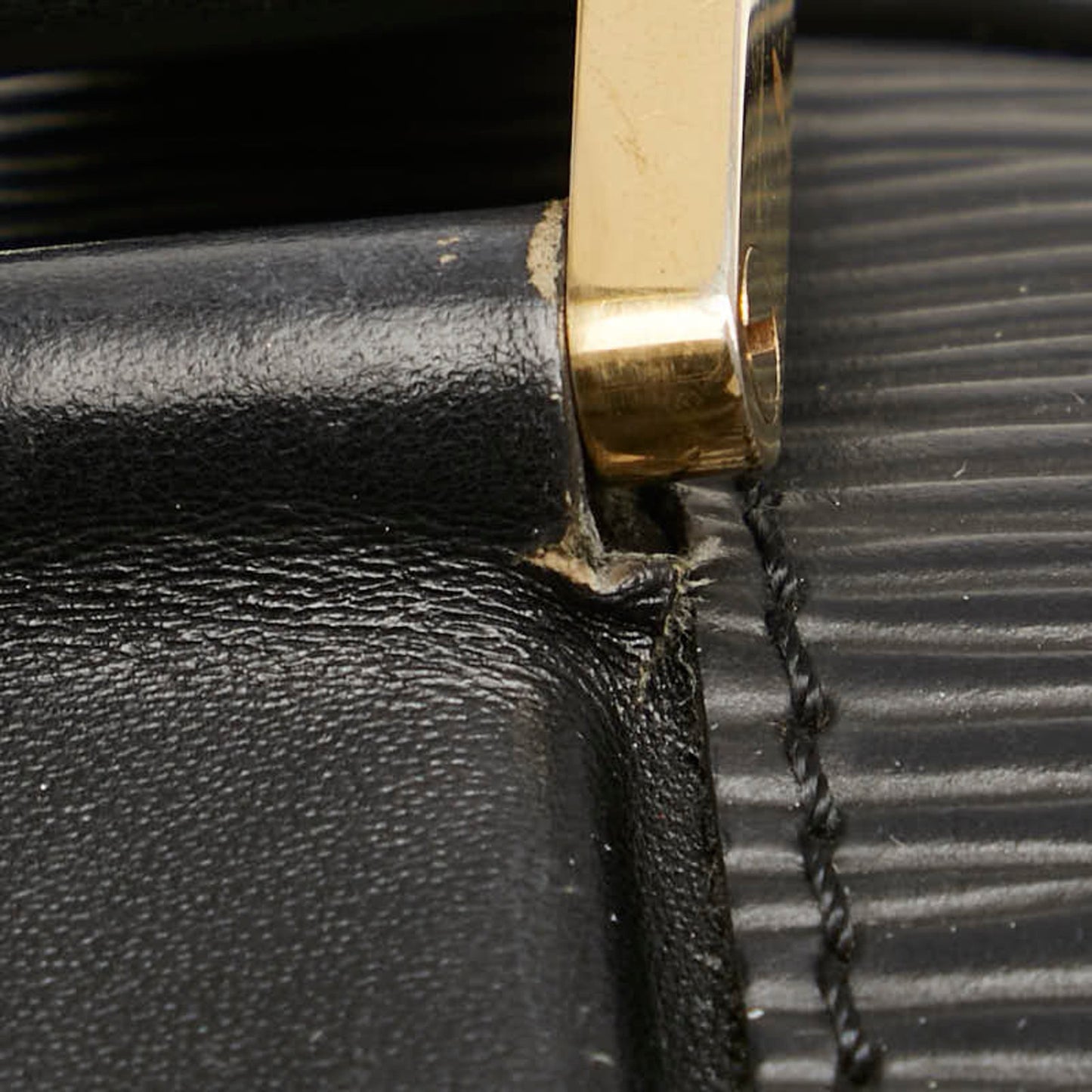 Louis Vuitton Jasmin Black Leather Hand Bag