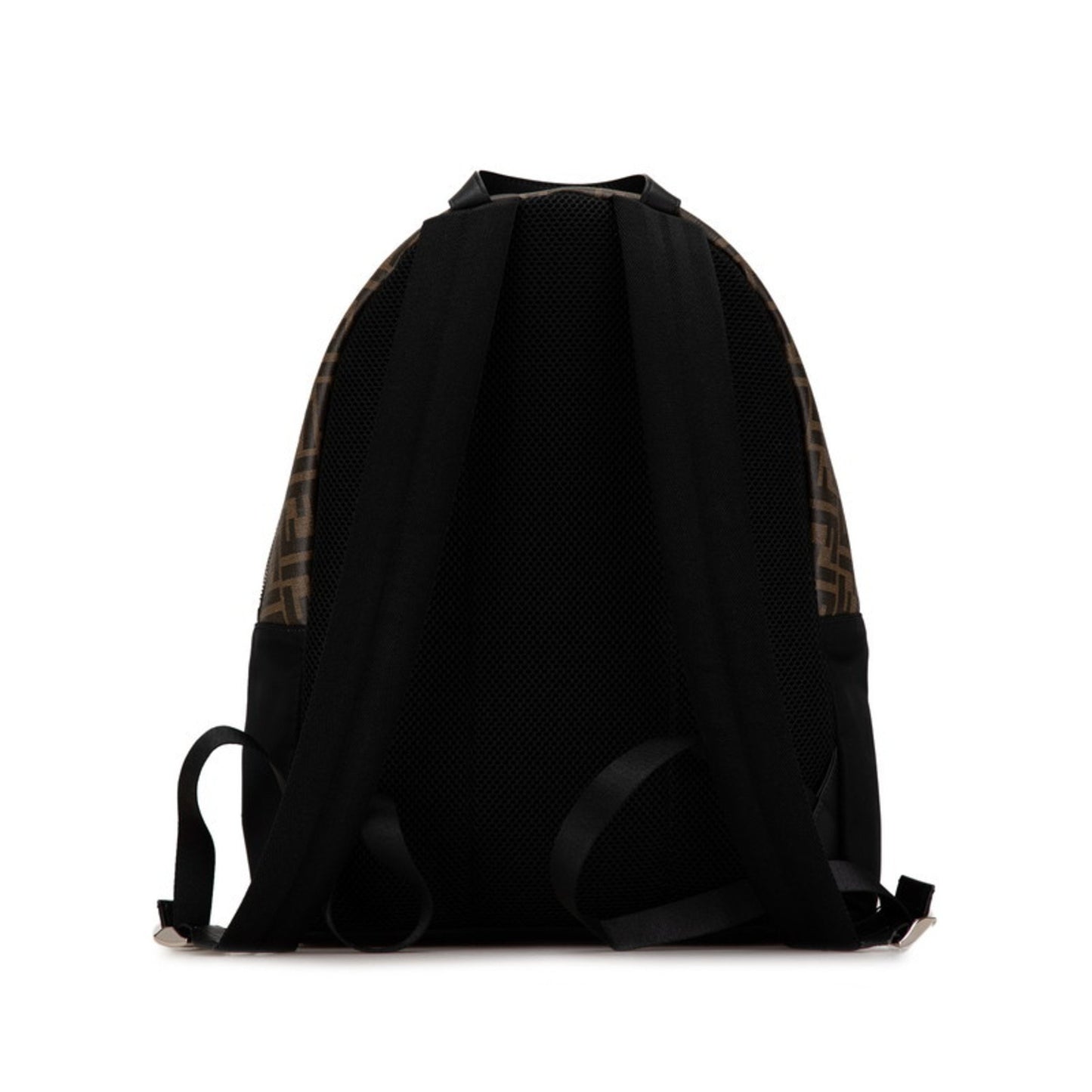 Fendi Zucca Black Canvas Backpack Bag