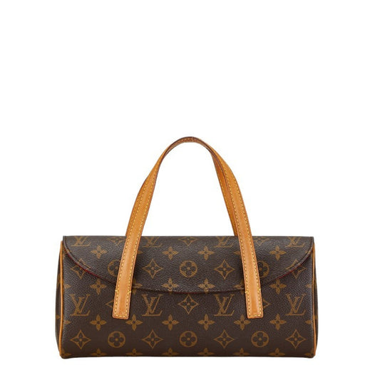 Louis Vuitton Sonatine Brown Leather Hand Bag