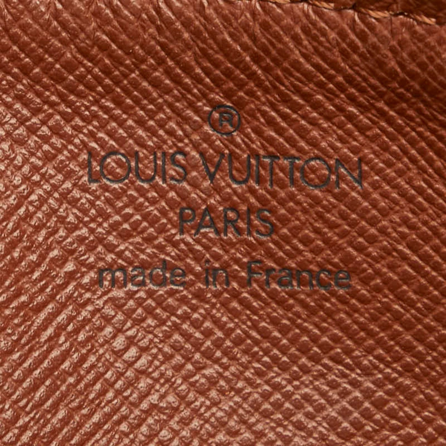 Louis Vuitton Papillon 30 Brown Leather Shoulder Bag